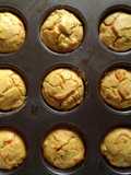 Muffins de morrón y aceitunas