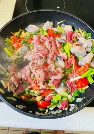 Foto resep Tumis Scotch Fillet dan Oyster (Resep No.115)