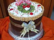 Gambar egg drop coklat