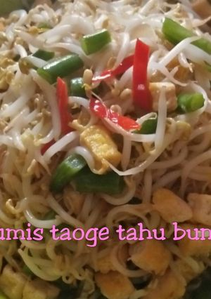 Foto resep Tumis Taoge,Tahu,Buncis