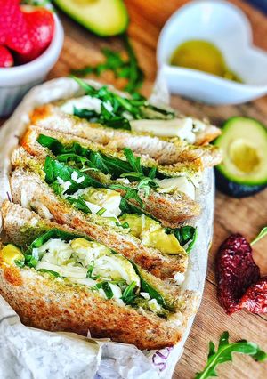 O poză a rețetei Sandwich verde 🥪.