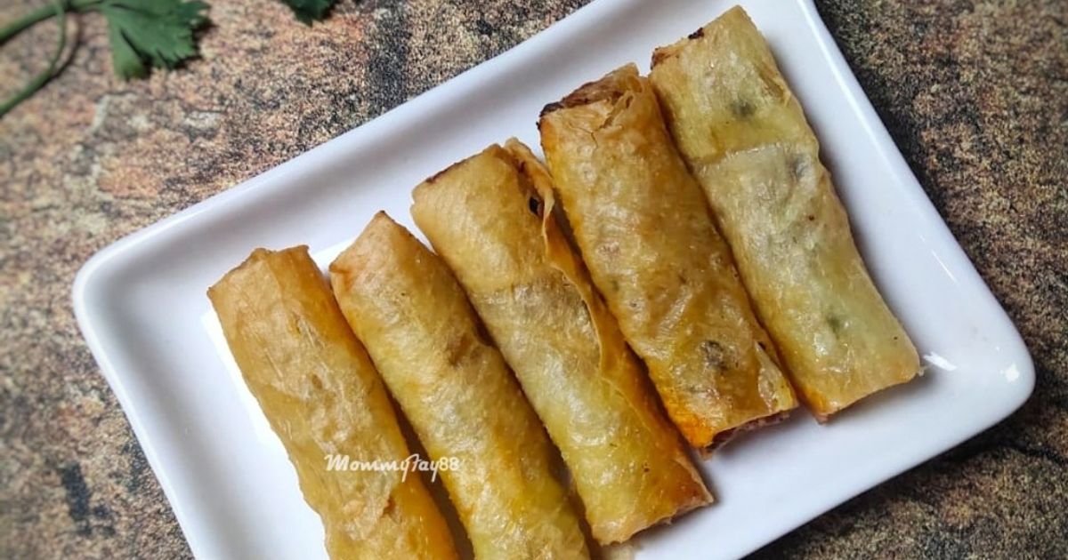 Lumpia Isi Patah (Pepaya Mentah)