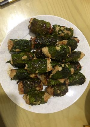 Hình của món Chả lá lốt.