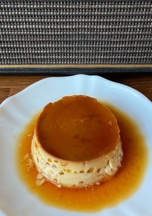 A picture of Mimi's Custard Pudding.