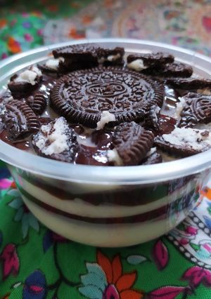 Foto resep Oreo dessert box low badget