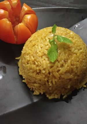 A picture of Tomato Juice Biryani.