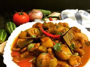 A picture of parwal aloo