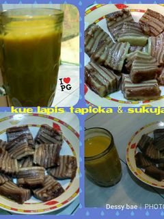Foto resep Lapis kanji coklat