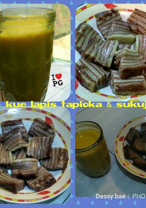 Foto resep Lapis kanji coklat
