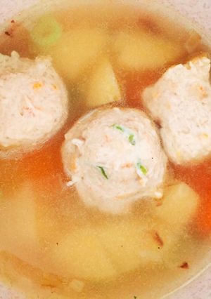 Foto resep Sup Bola bola Ayam