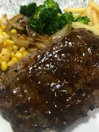 Cara Mudah Membikin Resep BBQ Ribeye Steak (Medium Well) yang Bikin Ngiler Anti Ribet, Bikin Ngiler