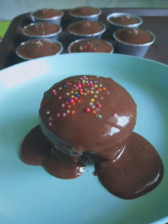 Foto resep Moist steamed chocolate cake