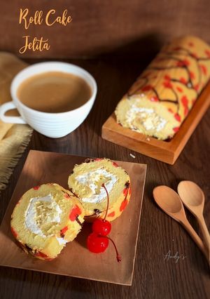 Foto resep Jelita roll cake