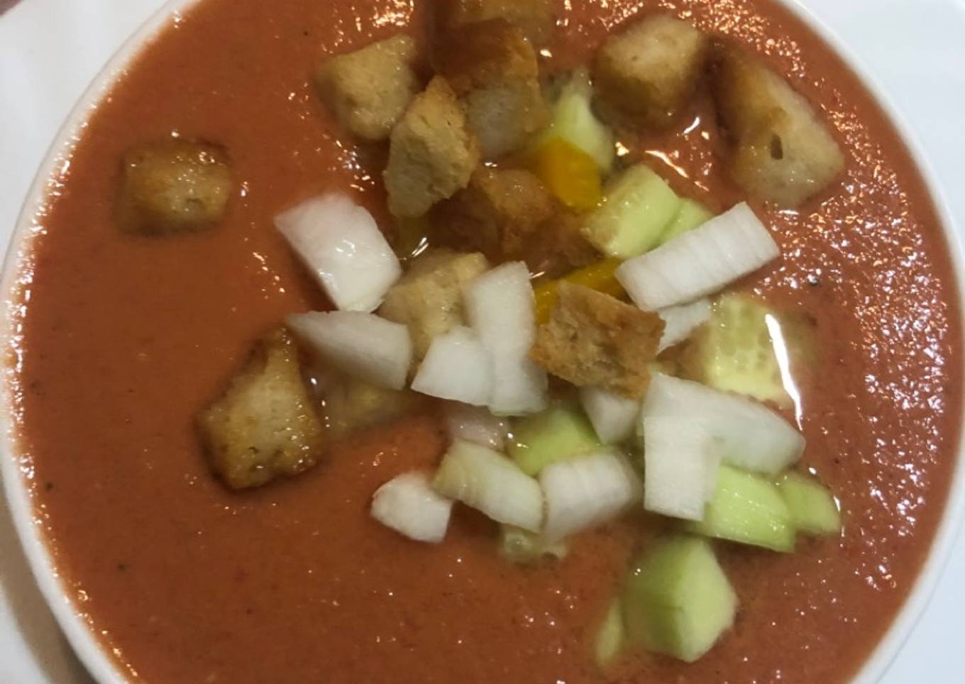 412. Gazpacho andaluz (entrante verdura)