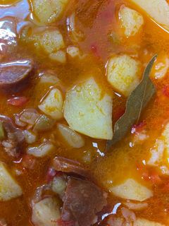 Una foto de Patatas a la riojana. Olla GM