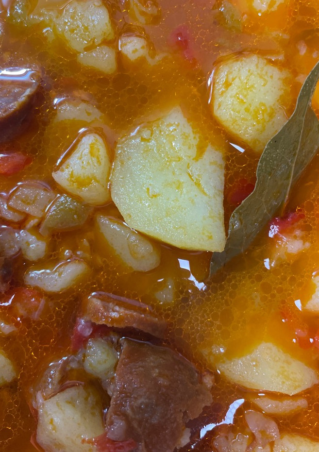 Una foto de Patatas a la riojana. Olla GM