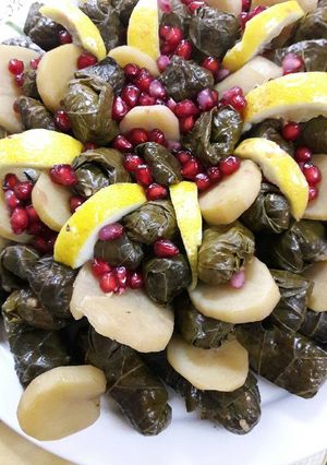 صورة لوصفة ورق عنب