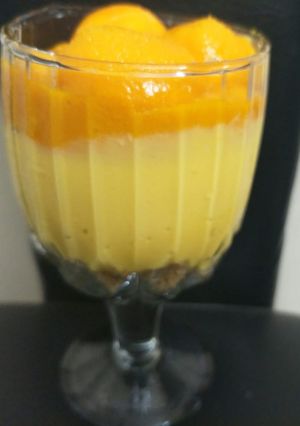 A picture of Mango cheesecake short.