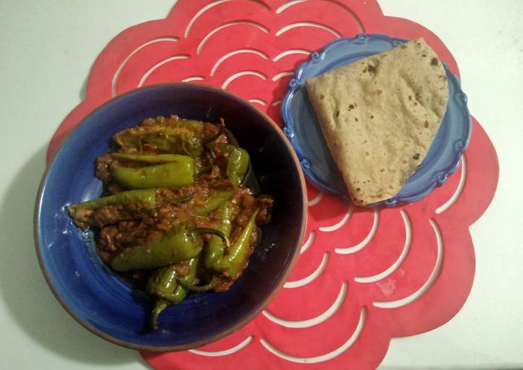 Recipe: Perfect Mircho ka salan with roti
