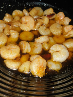 Una foto de Gambas al ajillo