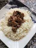 Rice with Dry Fry Beef