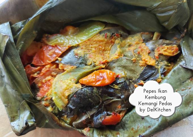 Pepes Ikan Kembung Kemangi Pedas