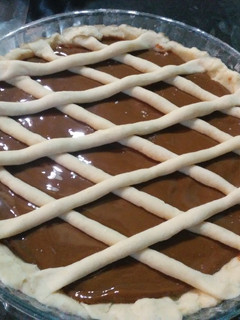Una foto de Pasta frola de dulce de leche