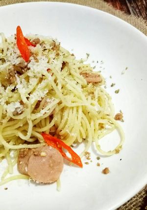 Foto resep 2. Spageti aglio olio