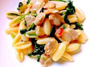 Una foto di cavatelli allo scoglio