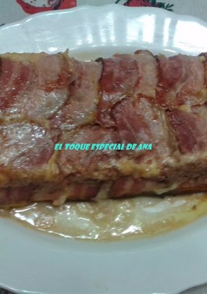 Foto principal de Pastel de carne con tortilla y jamón con mi toque especial