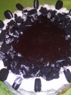 Una foto de Torta helada de oreo