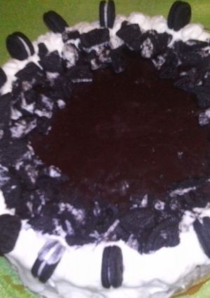 Una foto de Torta helada de oreo