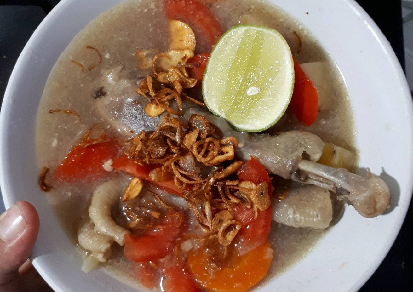 Sop Ayam Klaten ala Pak Min