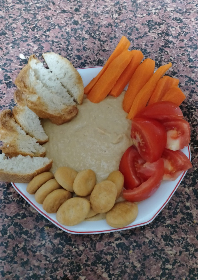 Una foto de Hummus de Lentejas