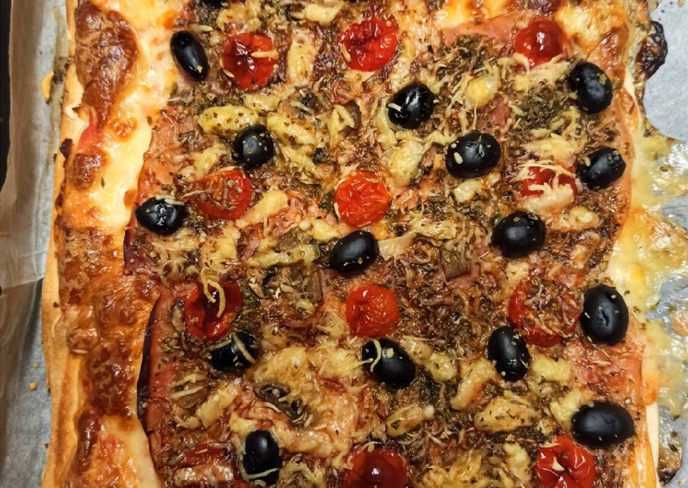 Pizza fina y fácil 🍕