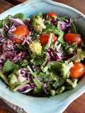 Ensalada multicolor con brócoli