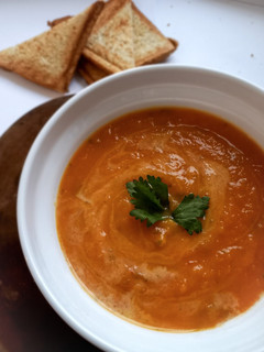 Foto resep Pumpkin Soup (Vegetable Soup)