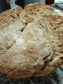 Una foto de Pan de soda integral