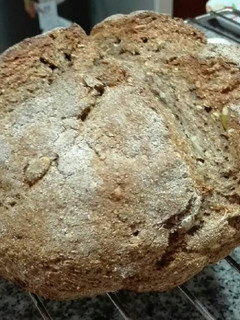 Una foto de Pan de soda integral