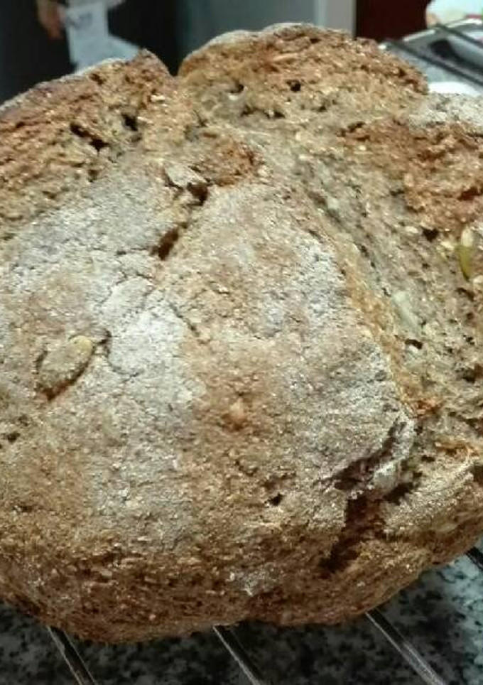 Una foto de Pan de soda integral