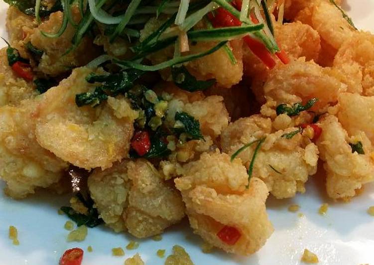 Resep: Udang Goreng Telur Asin yang Gurih