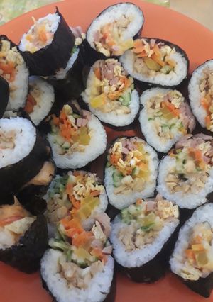 Foto resep Kimbab ala anak kos