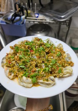 Hình của món Gỏi tôm sốt Thái 🦐🌶.