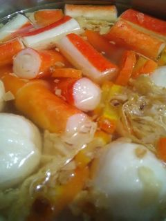 Foto resep Soup Bakso Ikan Plus Kembang Tahu
