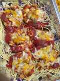 Spaghetti Chicken Parmigiana