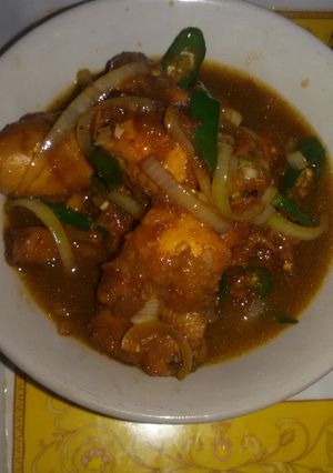 Foto resep Ayam teriyaki cabe hijau