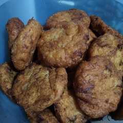 A picture of Perkedel udang.