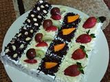 Fruity Brownies / brownies buah kukus