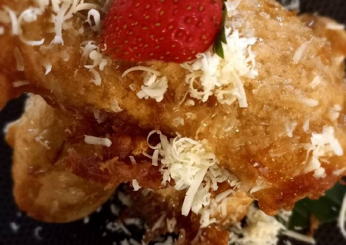 Resep Pisang goreng siram madu yang Enak
