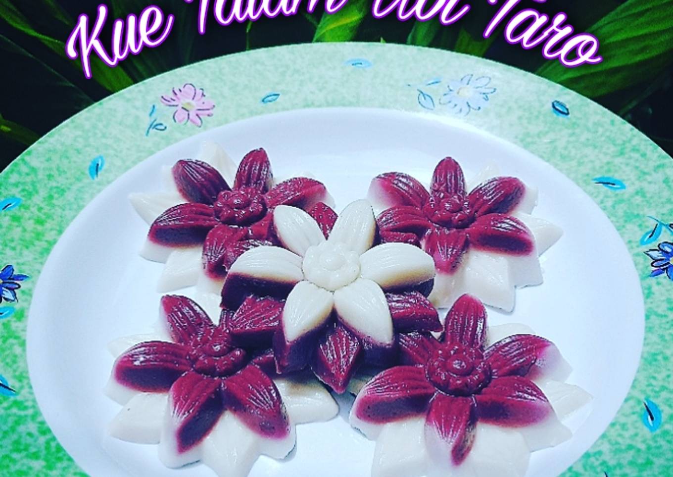 Kue Talam Ubi Taro